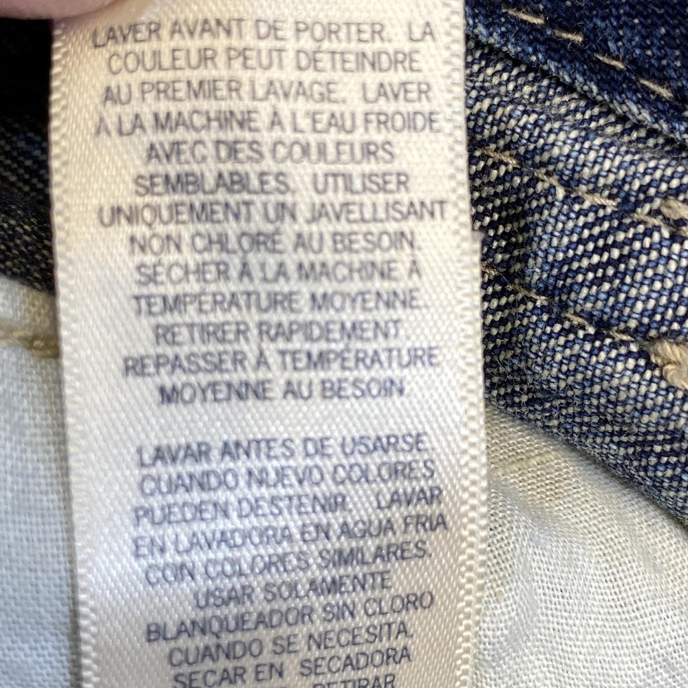 OshKosh‎ B'gosh Overalls Boys 6-9 Months Blue Denim Vestbak Cargo Pockets - Picture 9 of 9
